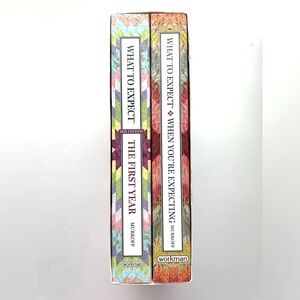 Bookset: What To Expect When You're Expecting & What to Expect The First Year